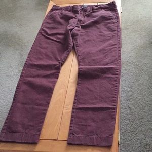 J. Crew pants and shirt